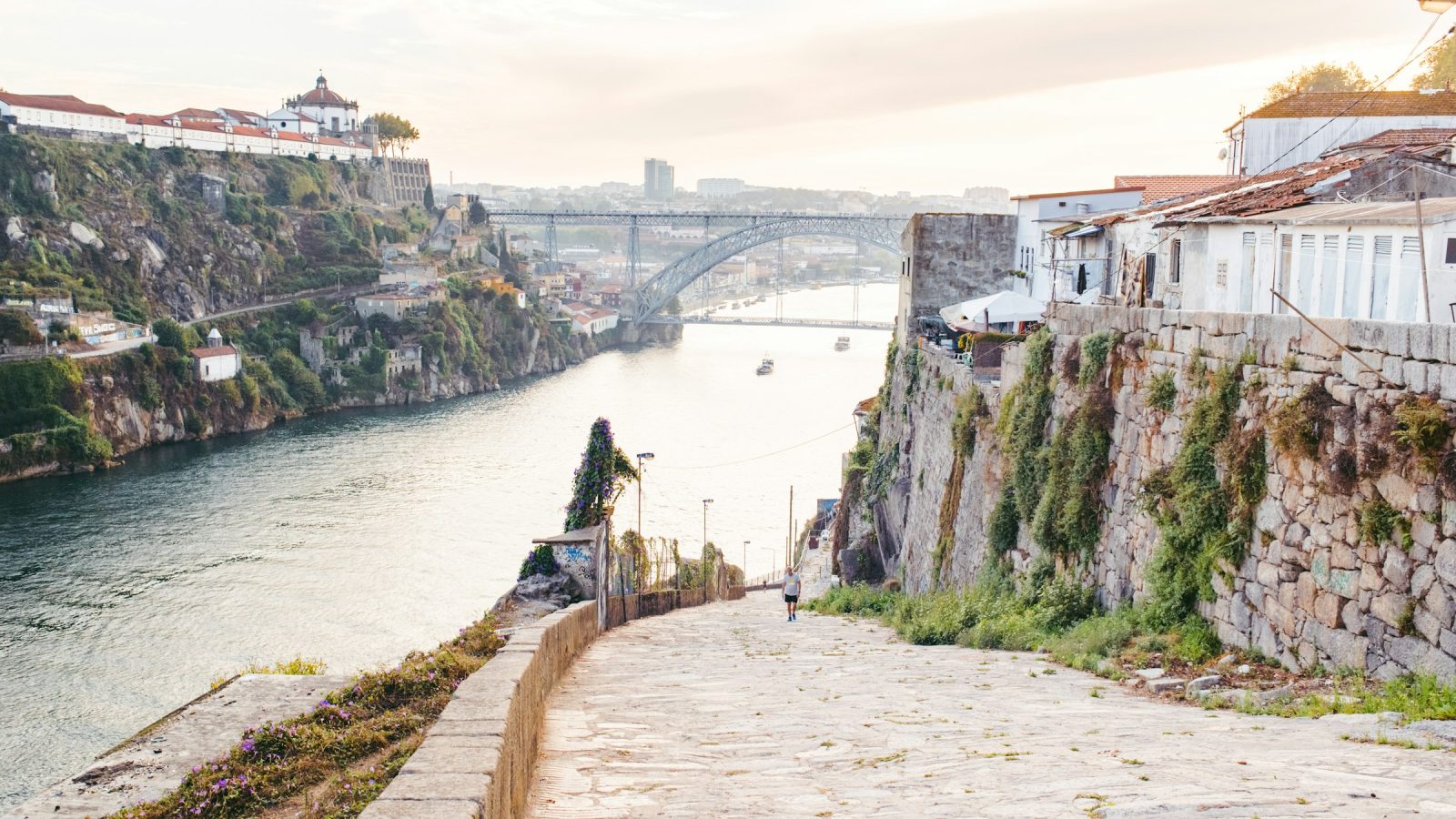 48 hours in Porto view of the riverfront skyline along the Douro River