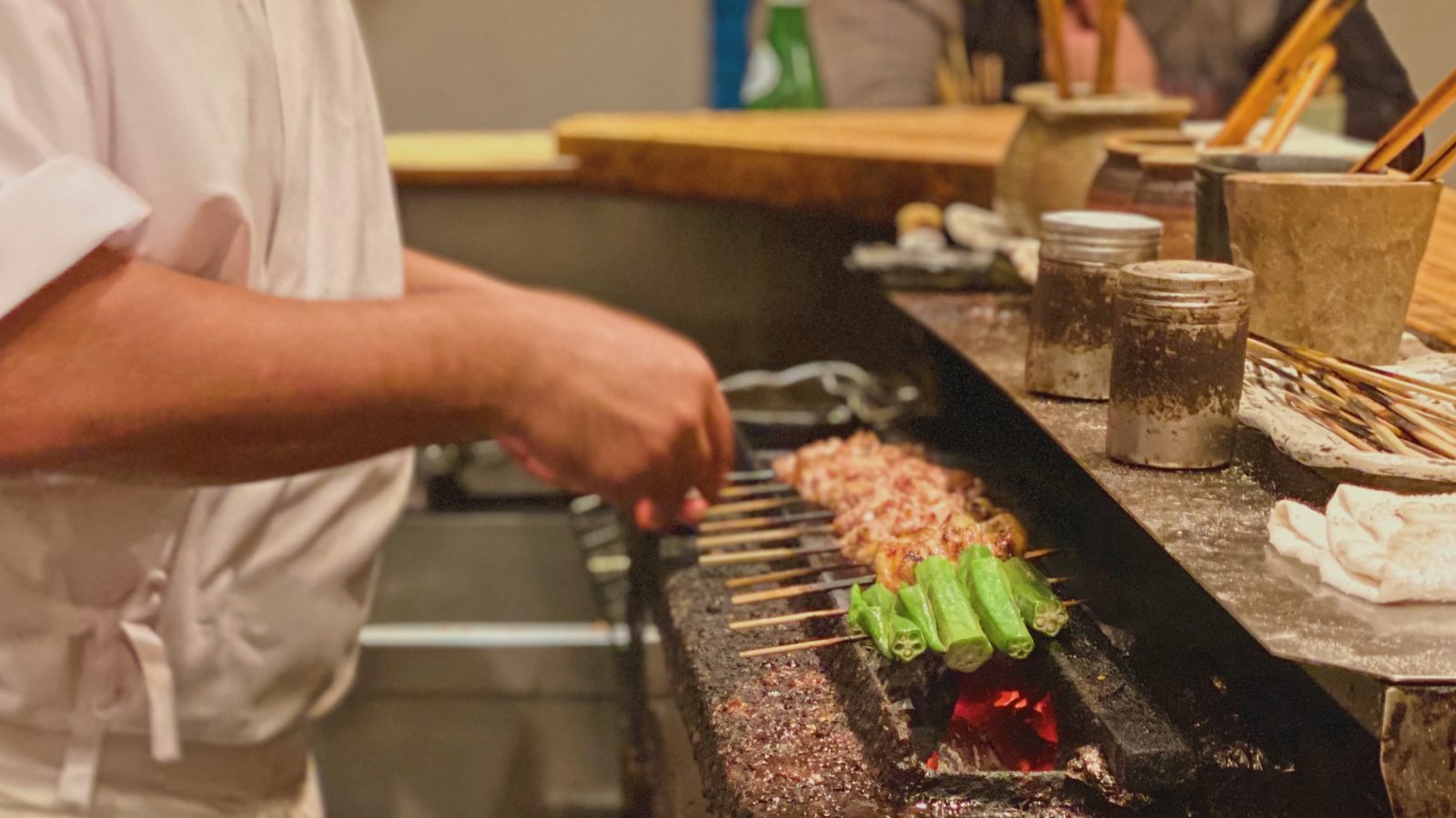 Yakitori street food, Tokyo, Japan