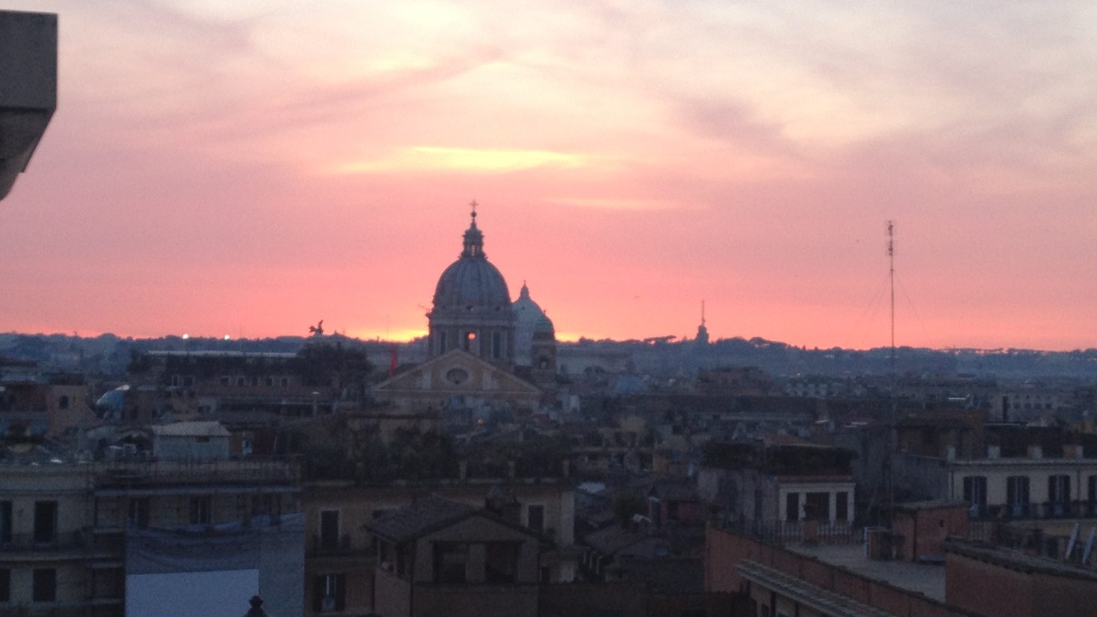 Rome cityscape, Italy