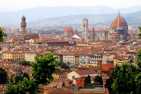 Florence skyline, Italy
