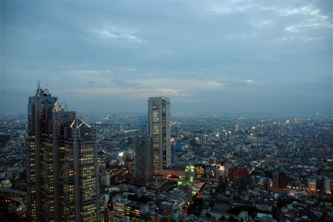 Tokyo skyline, Japan