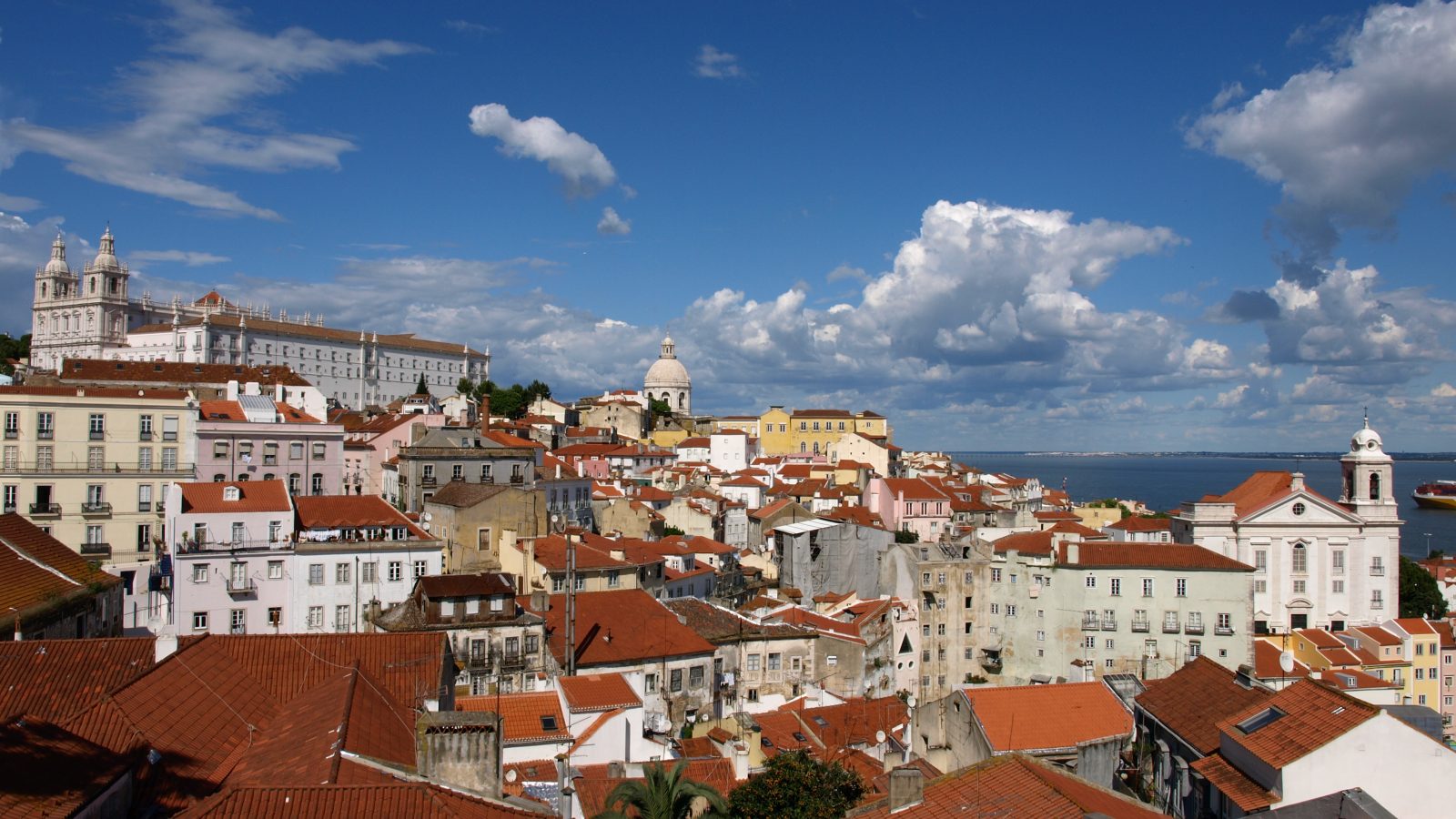View over the Alfama quarter, one of the best areas to stay among boutique hotels in Lisbon