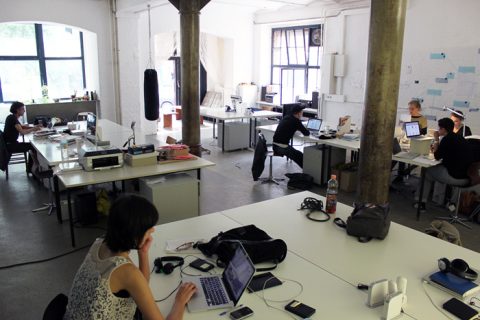 Digital nomad hotels increasingly include coworking spaces like this one in Berlin