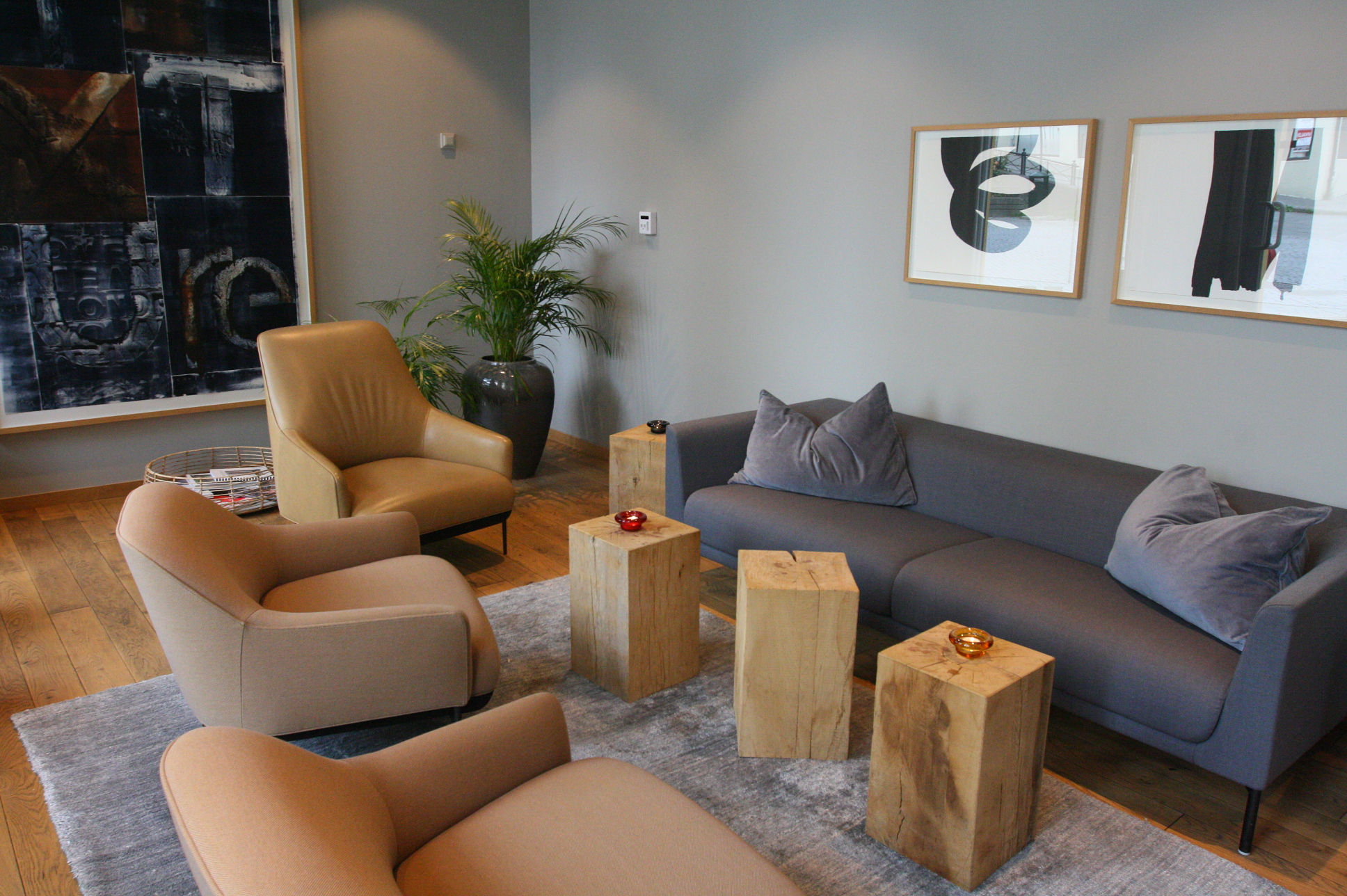 A quiet hotel hall setting associated with sleep tourism programs