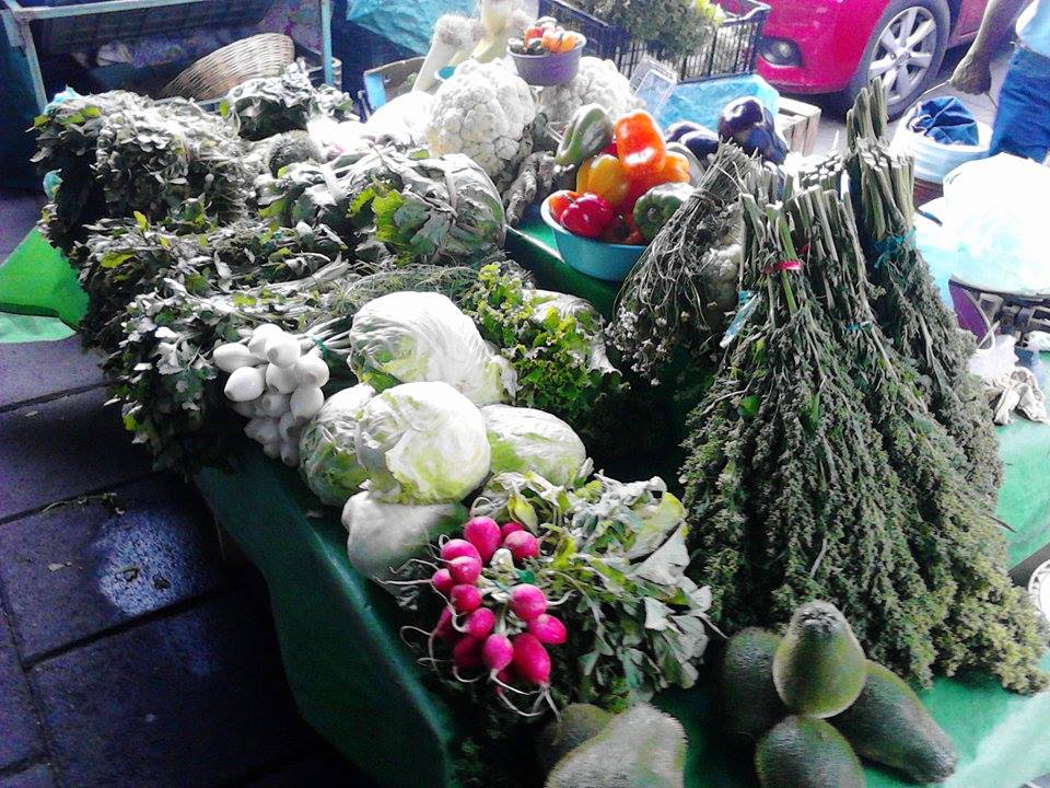 Colorful food market stall in Xochimilco, a top spot for where to eat in Mexico City